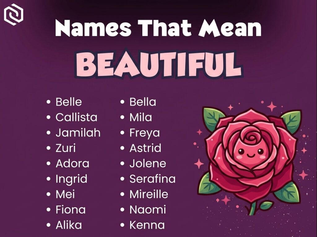 Baby Names That Mean Beautiful