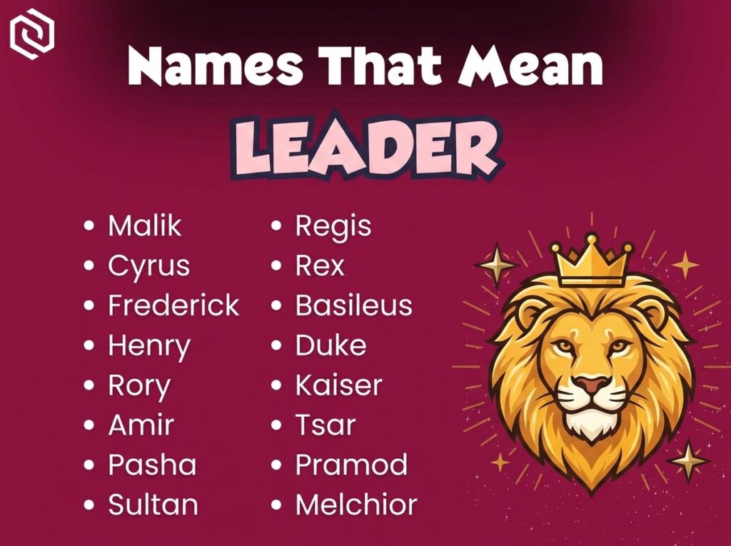 Baby Names That Mean Leader