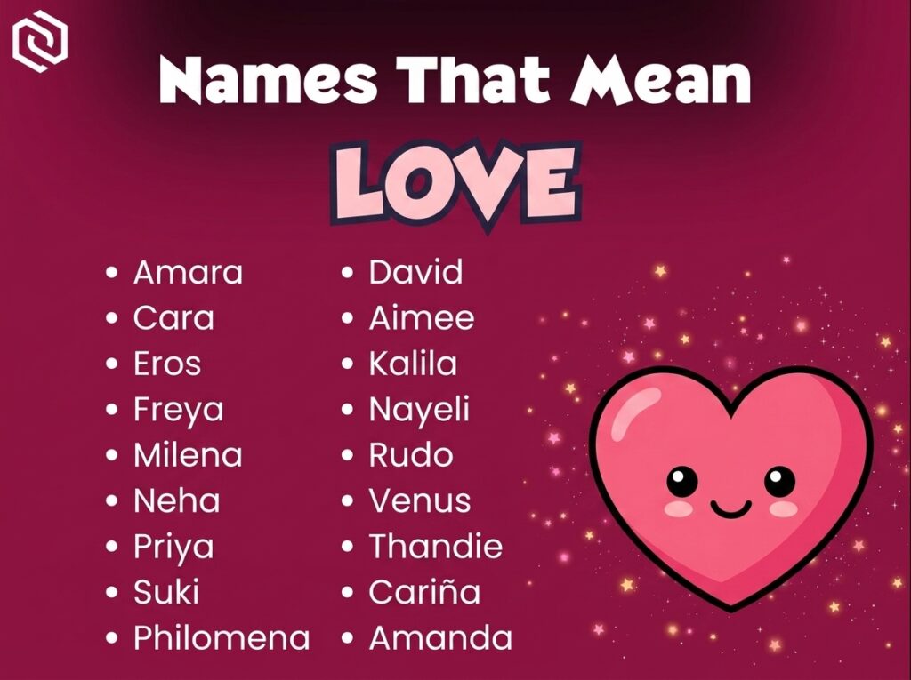 Baby Names That Mean Love
