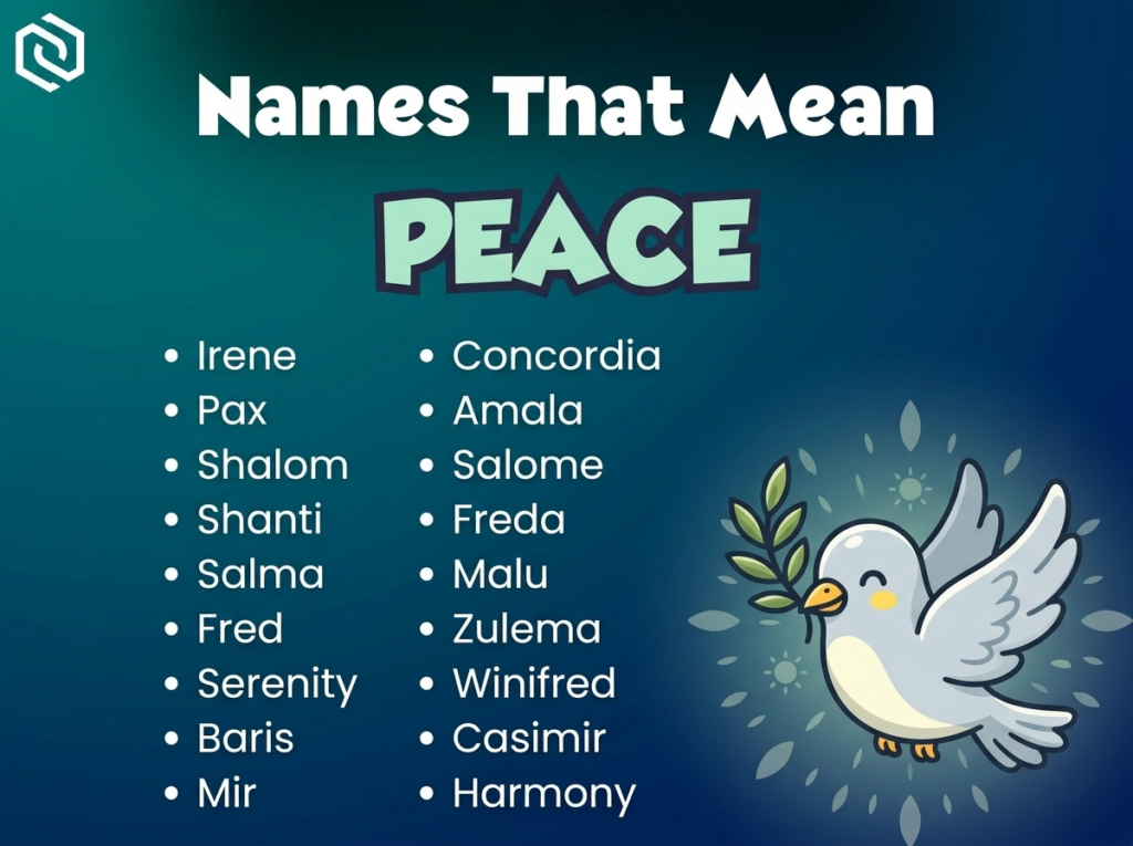 Baby Names That Mean Peace 