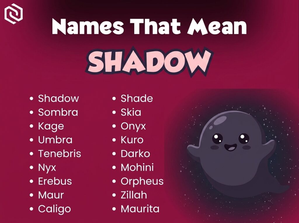 Baby Names That Mean Shadow