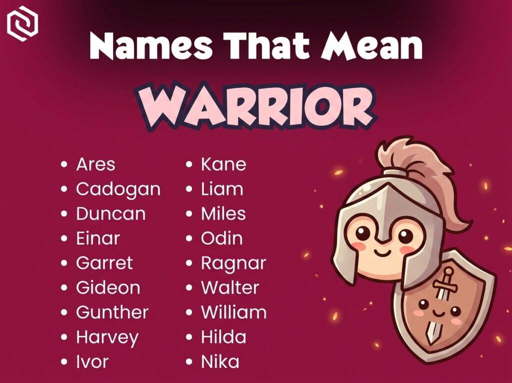 Baby Names That Mean Warrior
