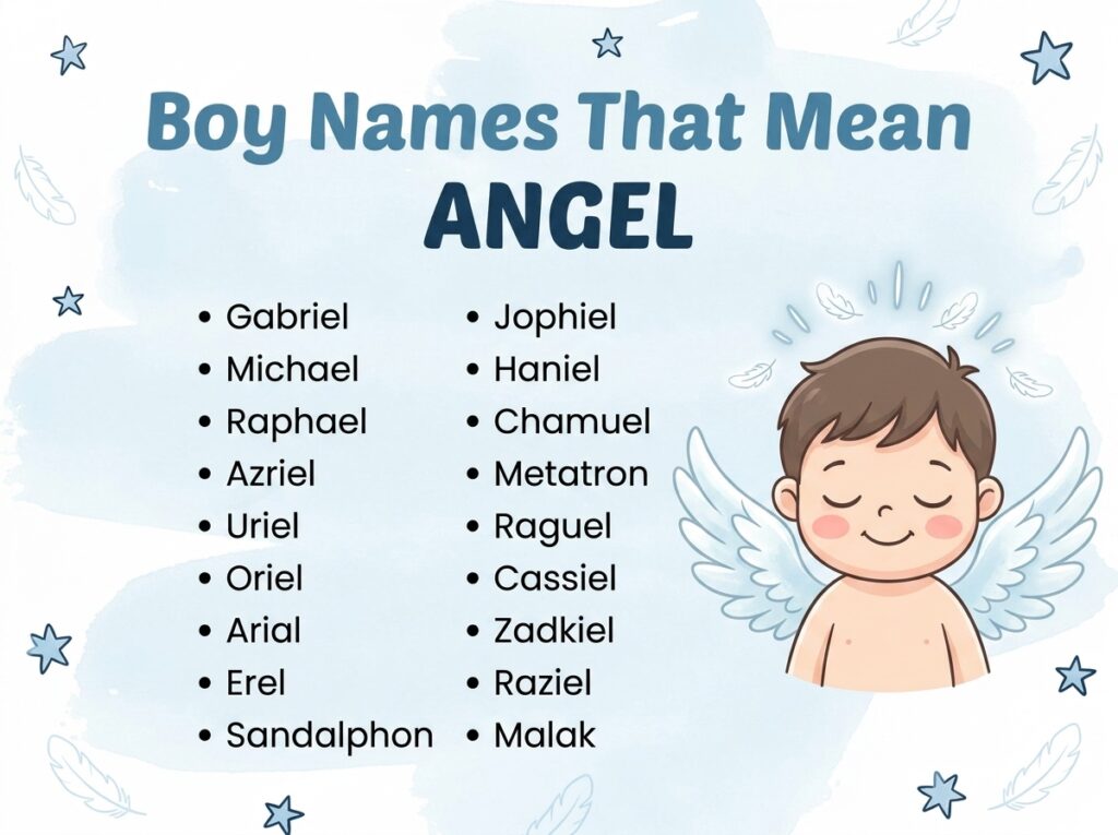 Boy Names That Mean Angel