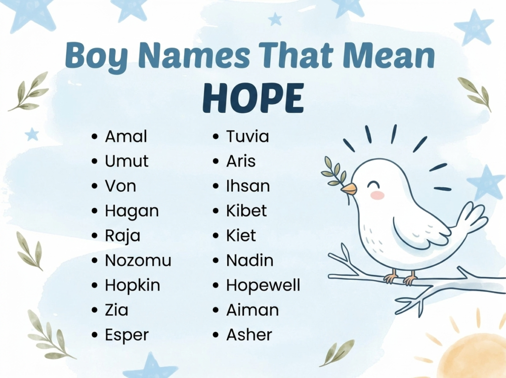 Boy Names That Mean Hope
