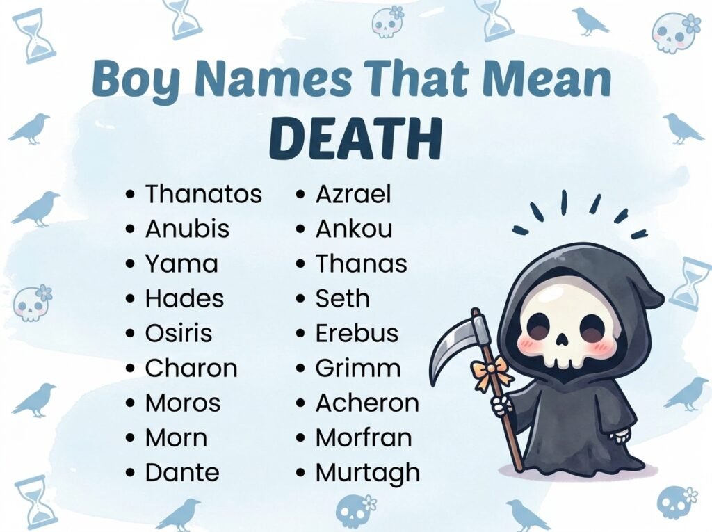 Boy Names That Mean Death