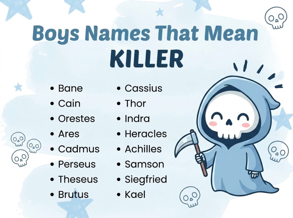Boy Names That Mean Killer