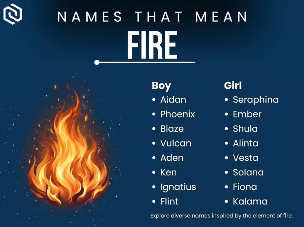 Names That Mean Fire