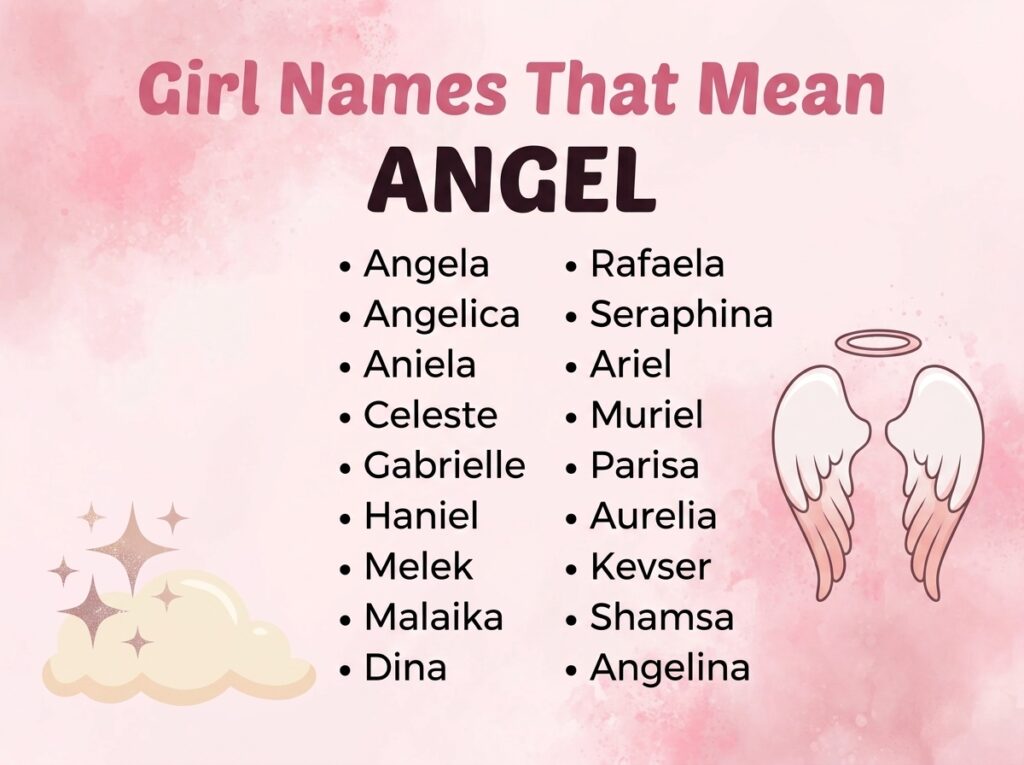 Girl Names That Mean Angel