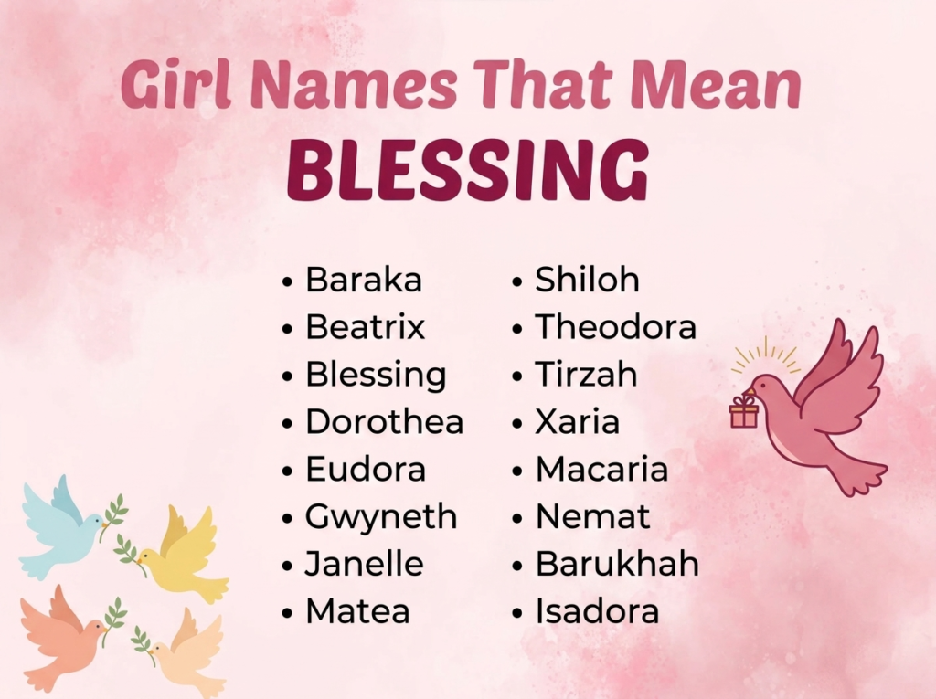 Girl Names That Mean Blessing/Gift