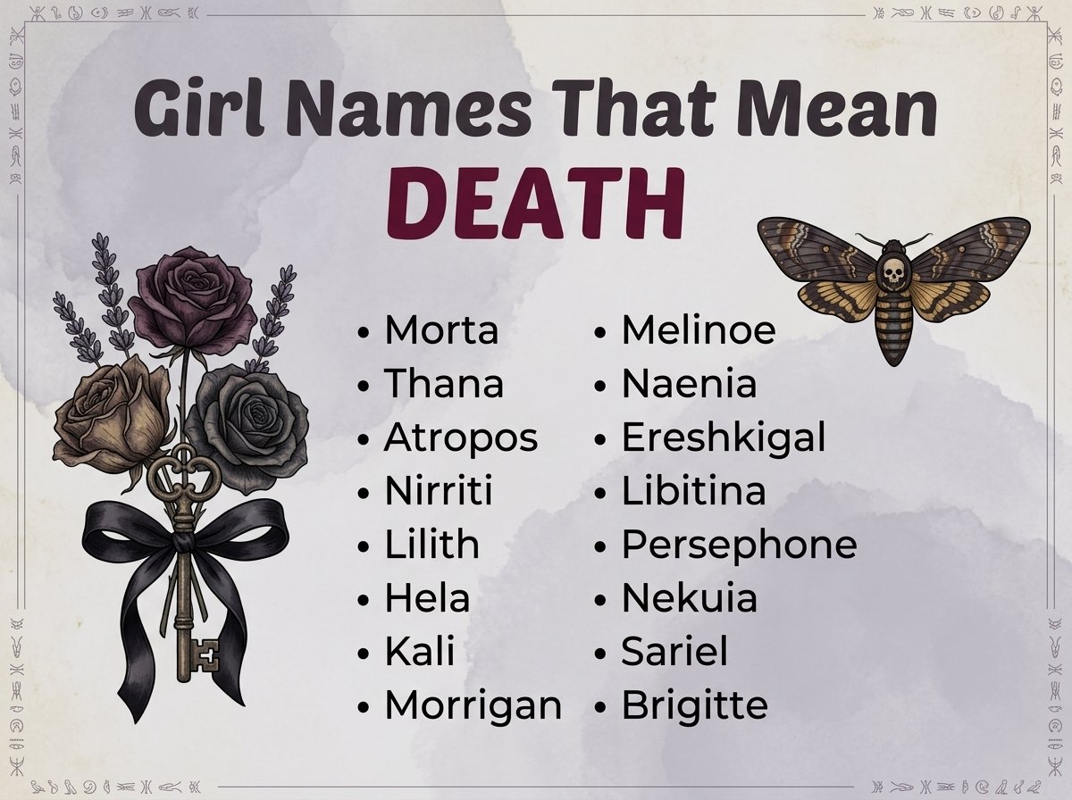 Girl Names That Mean Death