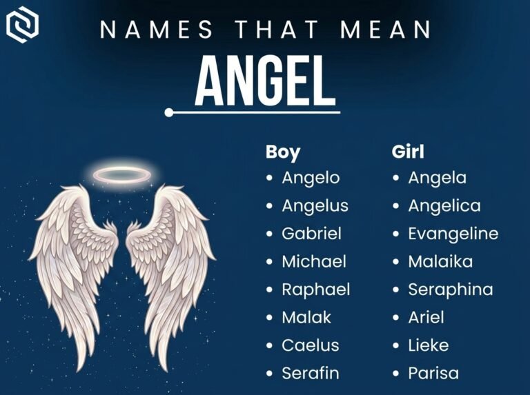 Names That Mean Angel