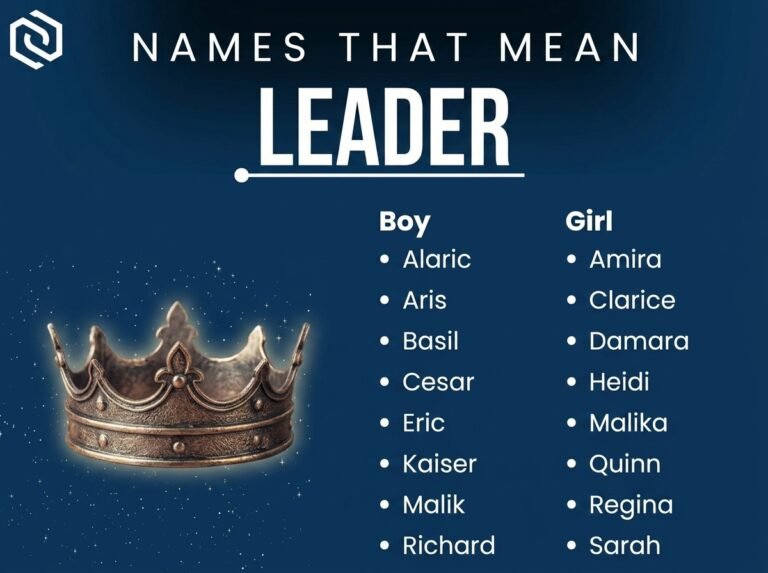 Names That Mean Leader