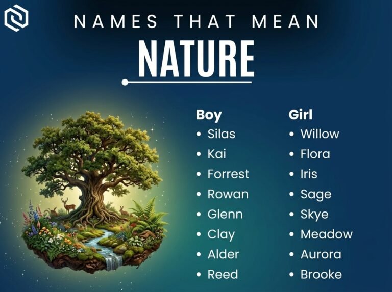 Names That Mean Nature