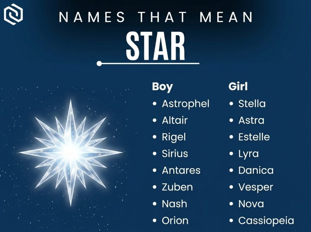 Names That Mean Star