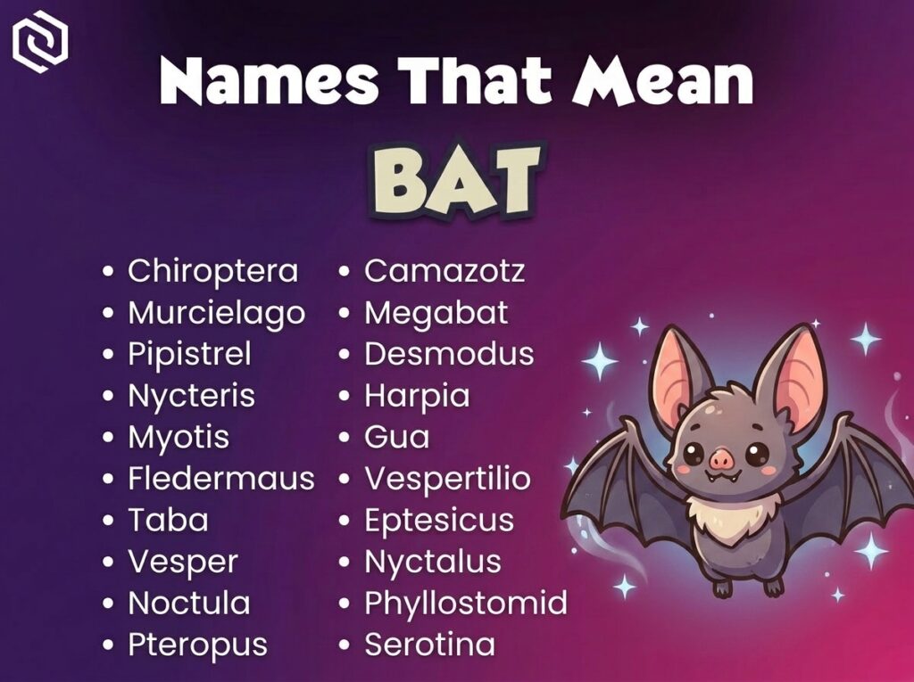 Baby Names That Mean Bat