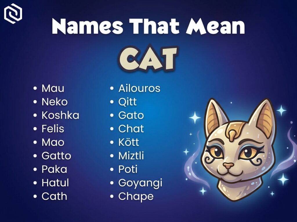 Baby Names That Mean Cat