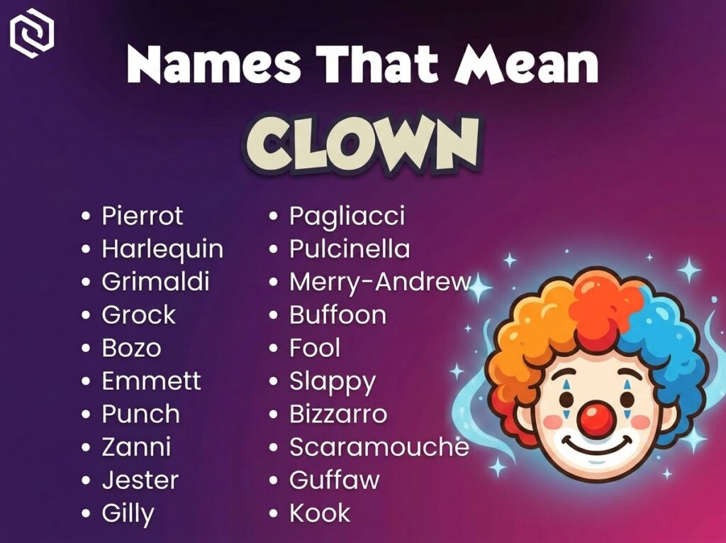 Baby Names That Mean Clown