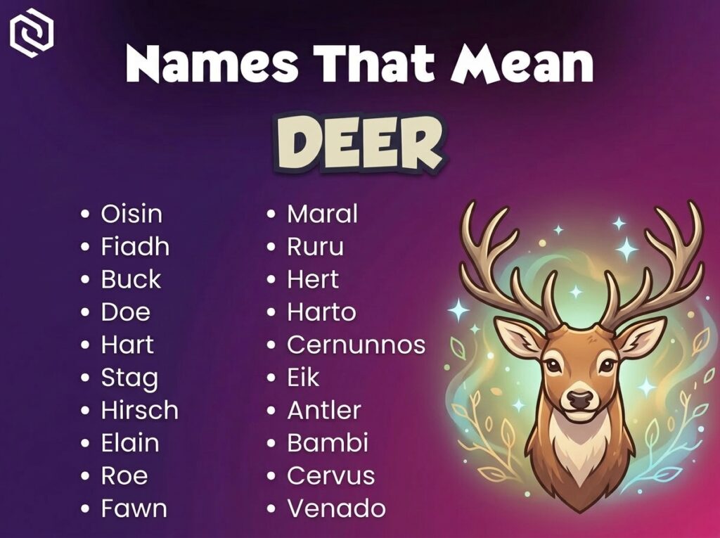 Baby Names That Mean Deer