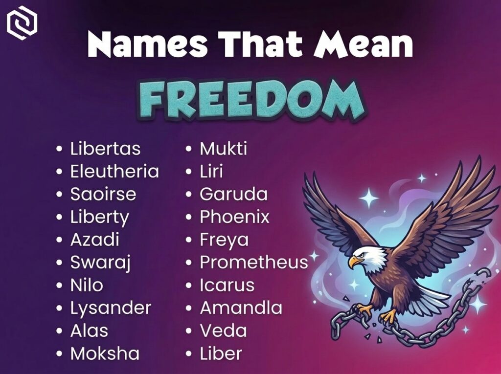 Baby Names That Mean Freedom