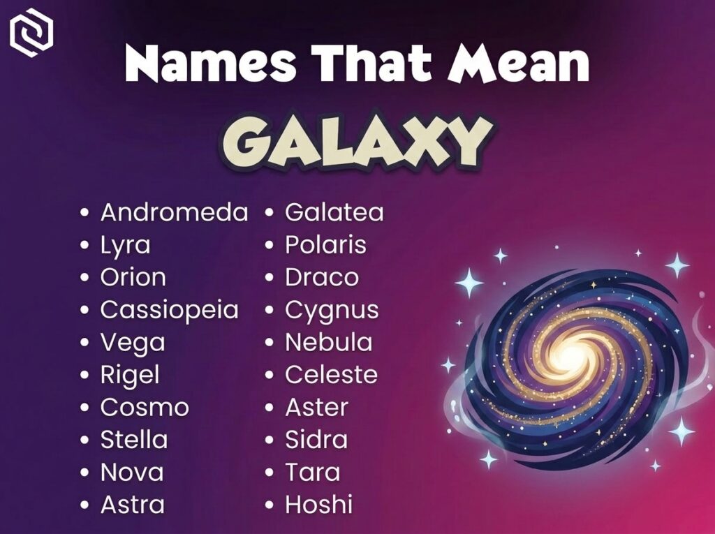 Baby Names That Mean Galaxy