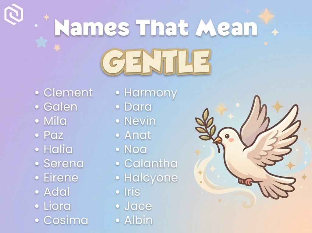 Baby Names That Mean Gentle