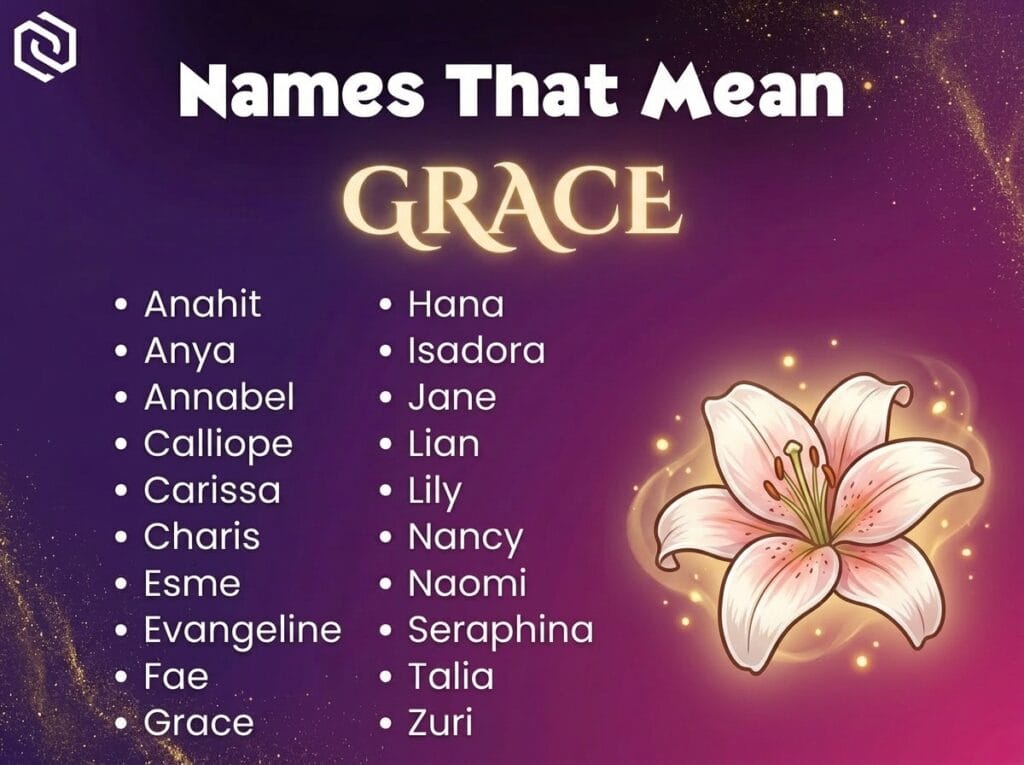 Baby Names That Mean Grace