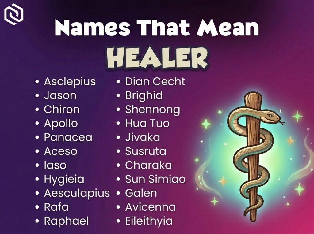 Baby Names That Mean Healer