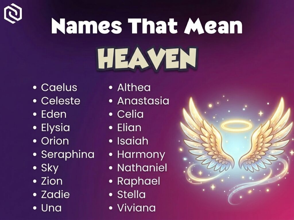 Baby Names That Mean Heaven