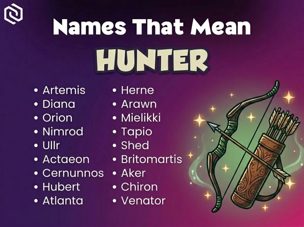 Baby Names That Mean Hunter