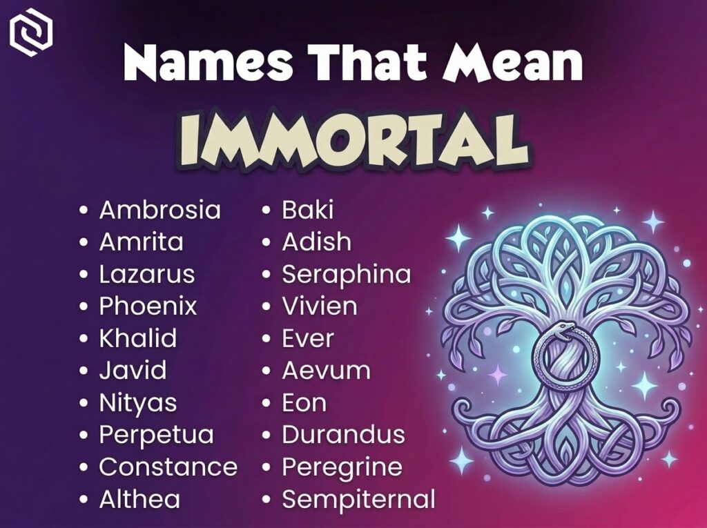 Baby Names That Mean Immortal