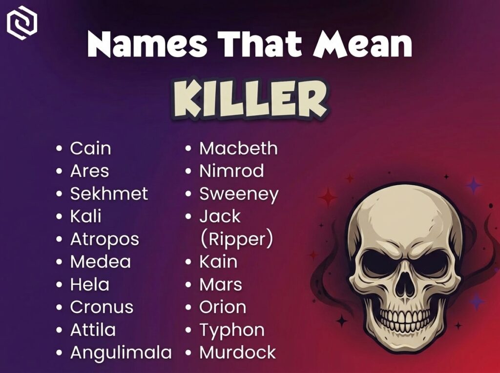 Baby Names That Mean Killer
