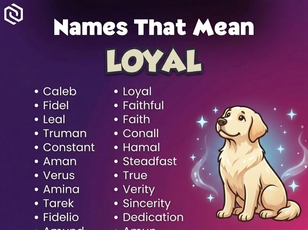 Baby Names That Mean Loyal, Faithful