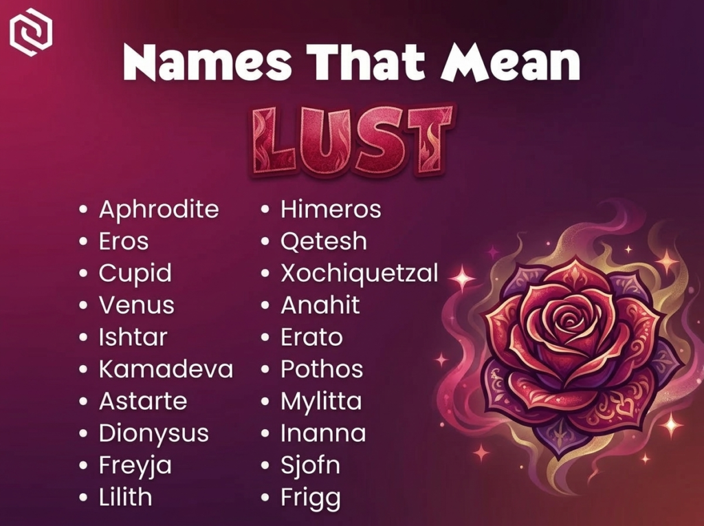 Baby Names That Mean Lust