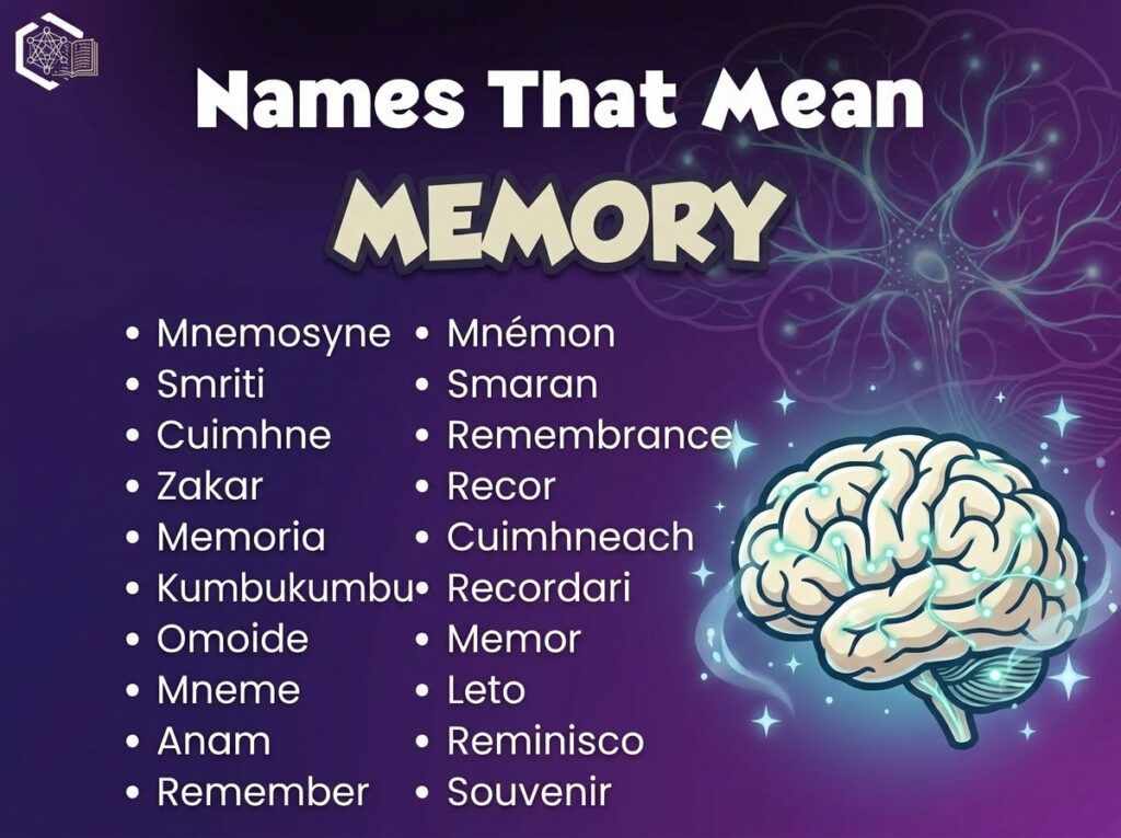 Baby Names That Mean Memory
