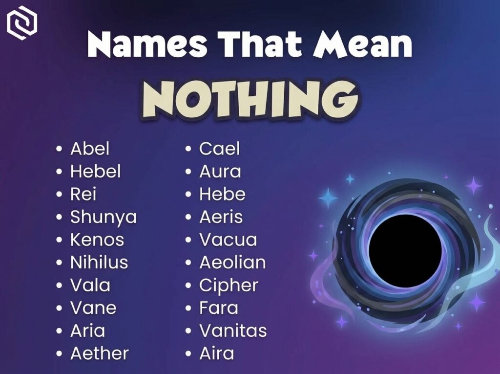 Baby Names That Mean Nothing