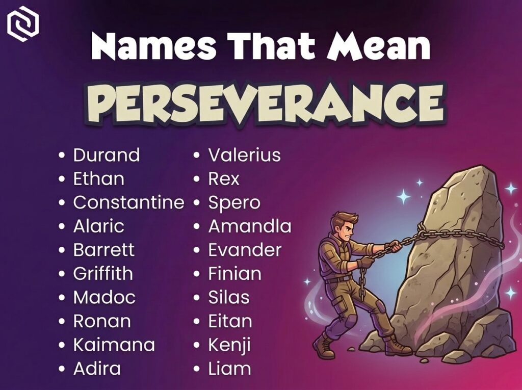 Baby Names That Mean Perseverance