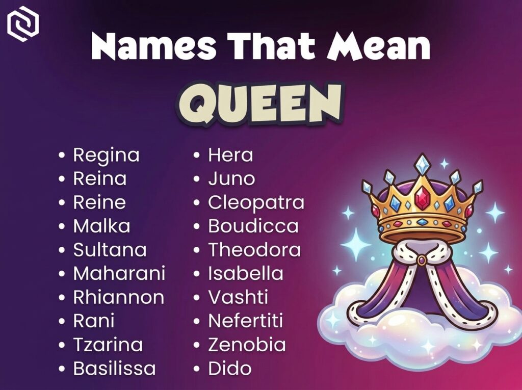 Baby Names That Mean Queen