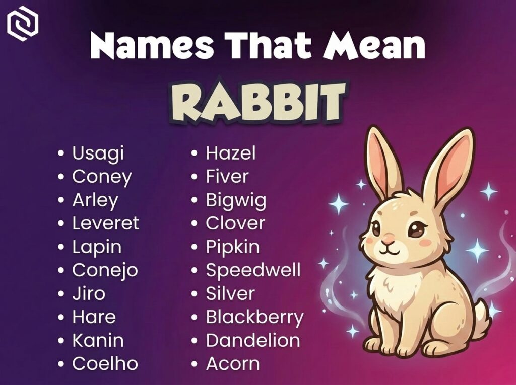 Baby Names That Mean Rabbit