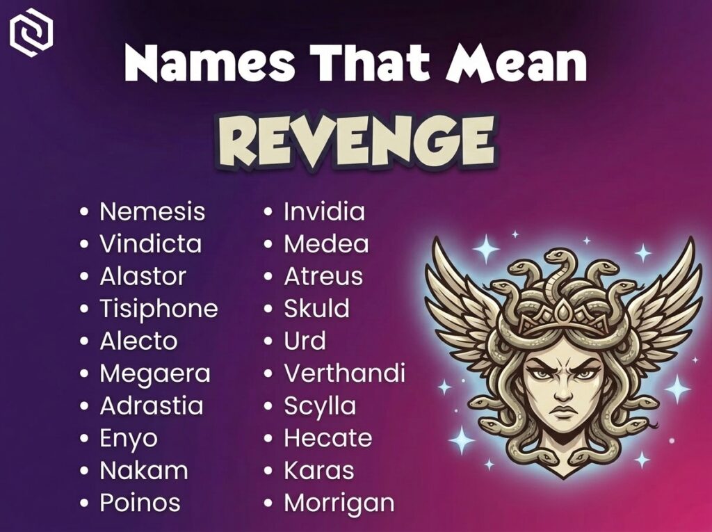 Baby Names That Mean Revenge