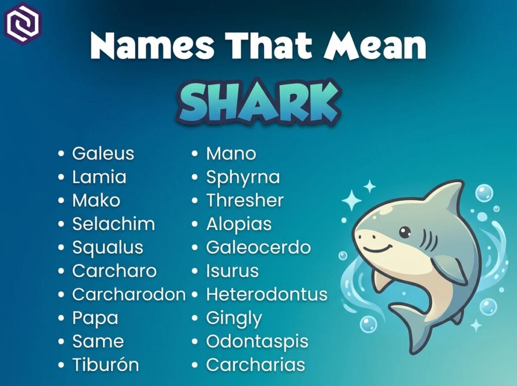 Baby Names That Mean Shark