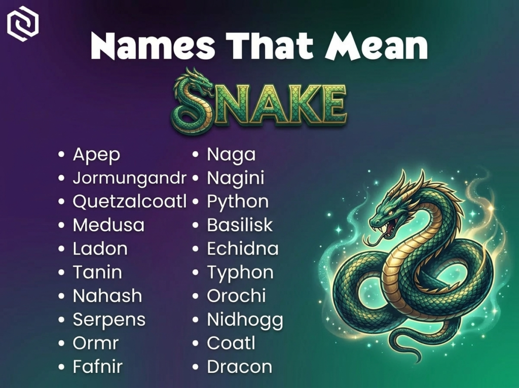 Baby Names That Mean Snake