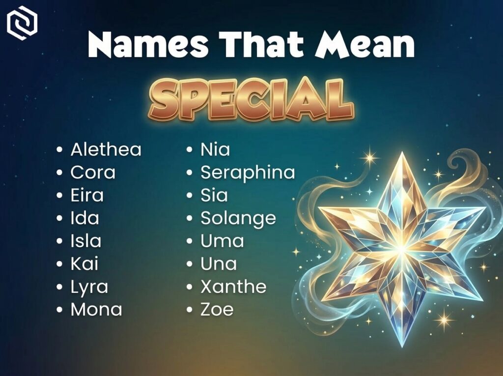 Baby Names That Mean Special