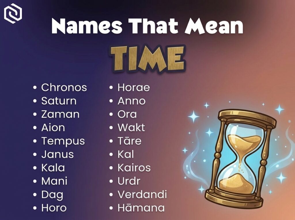Baby Names That Mean Time