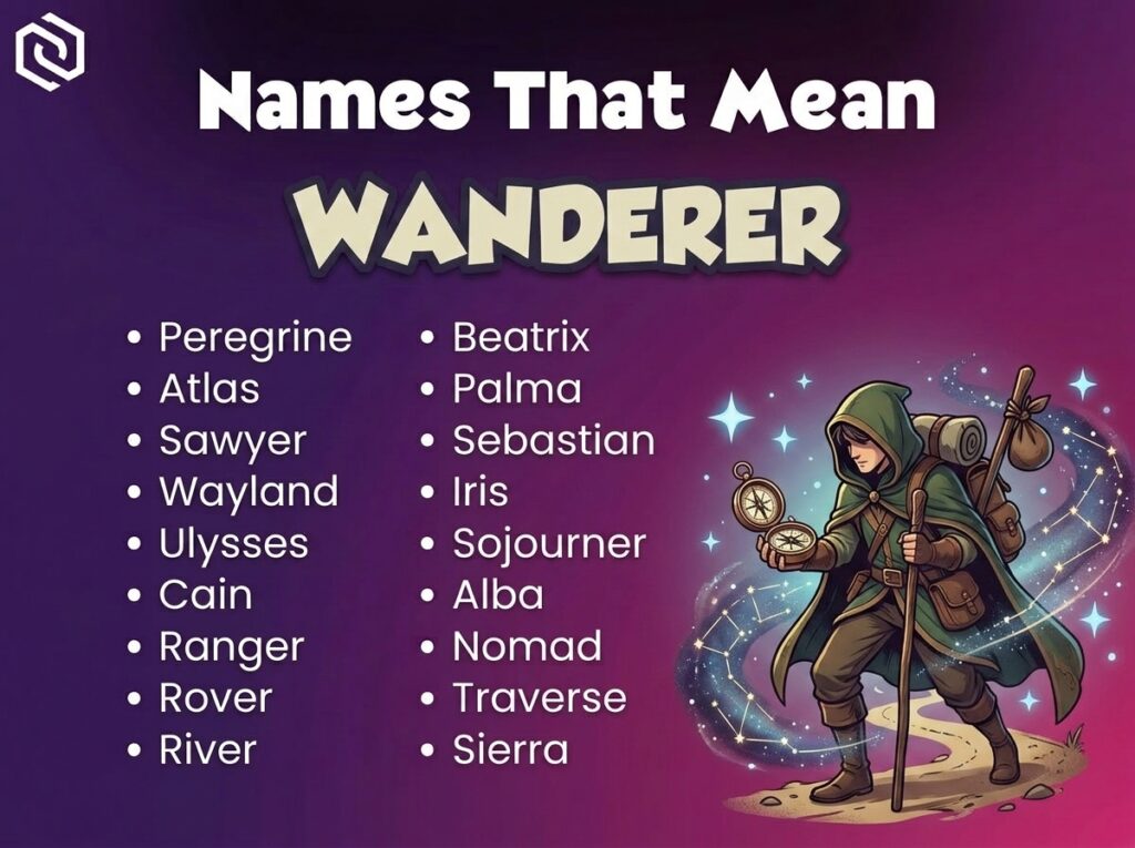 Baby Names That Mean Wanderer