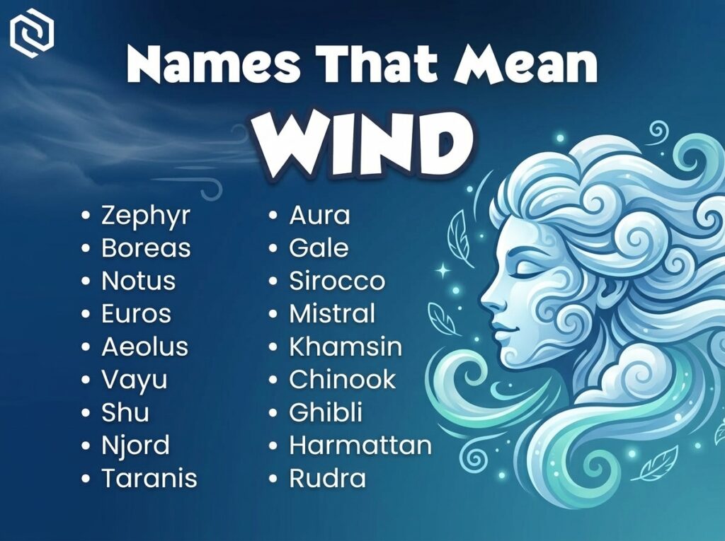 Boy Names That Mean Wind