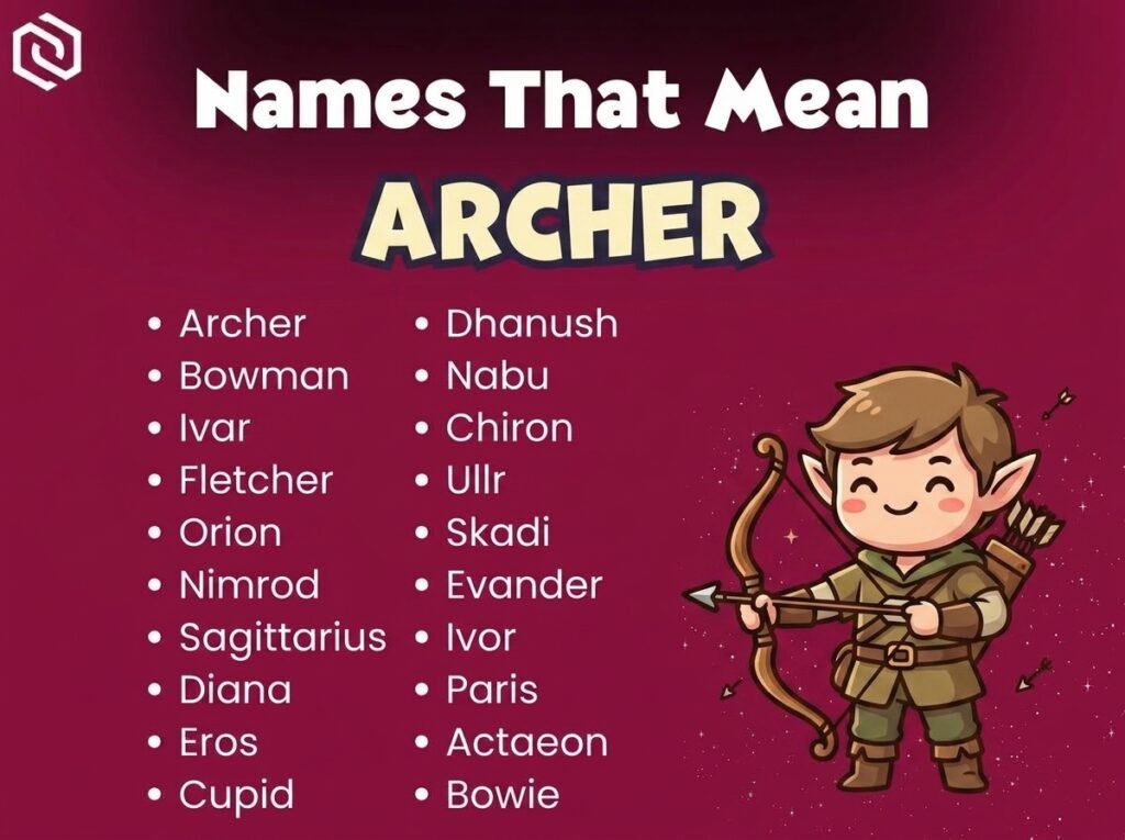Baby Names That Mean Archer