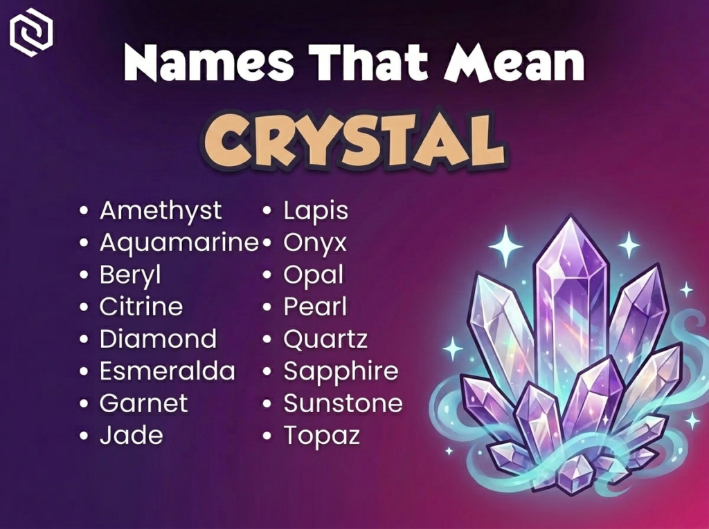 Baby Names That Mean Crystal