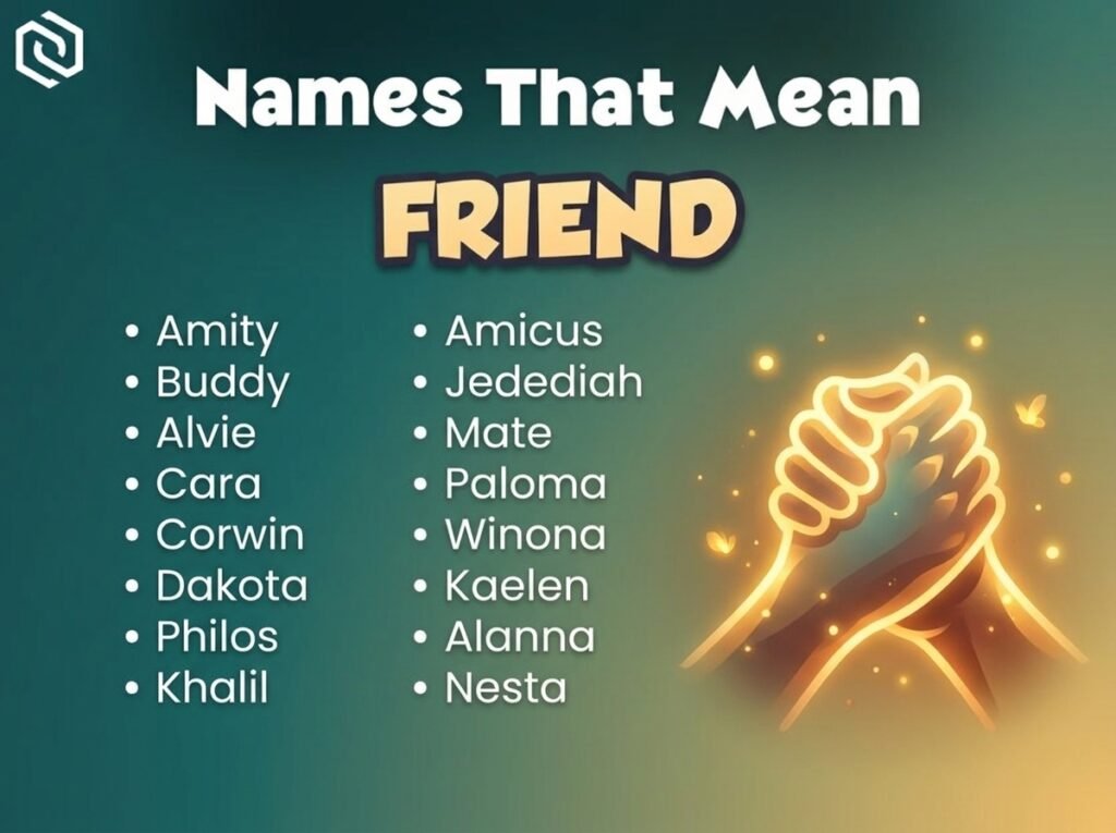 Baby Names That Mean Friend