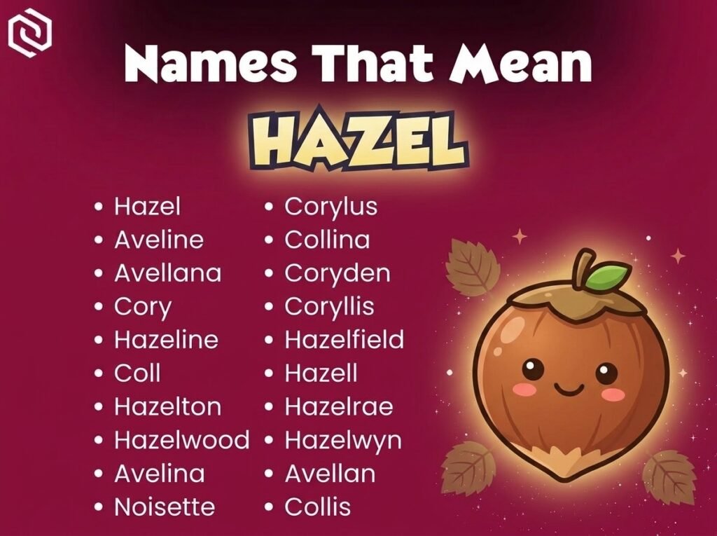 Baby Names That Mean Hazel