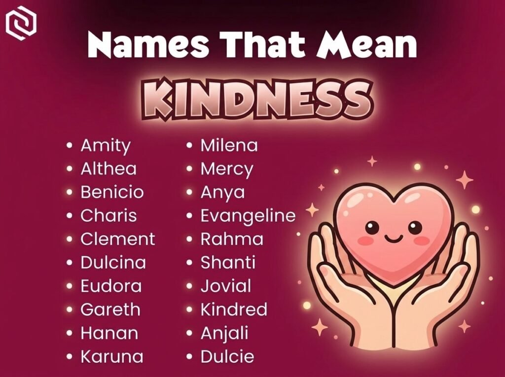 Baby Names That Mean Kindness